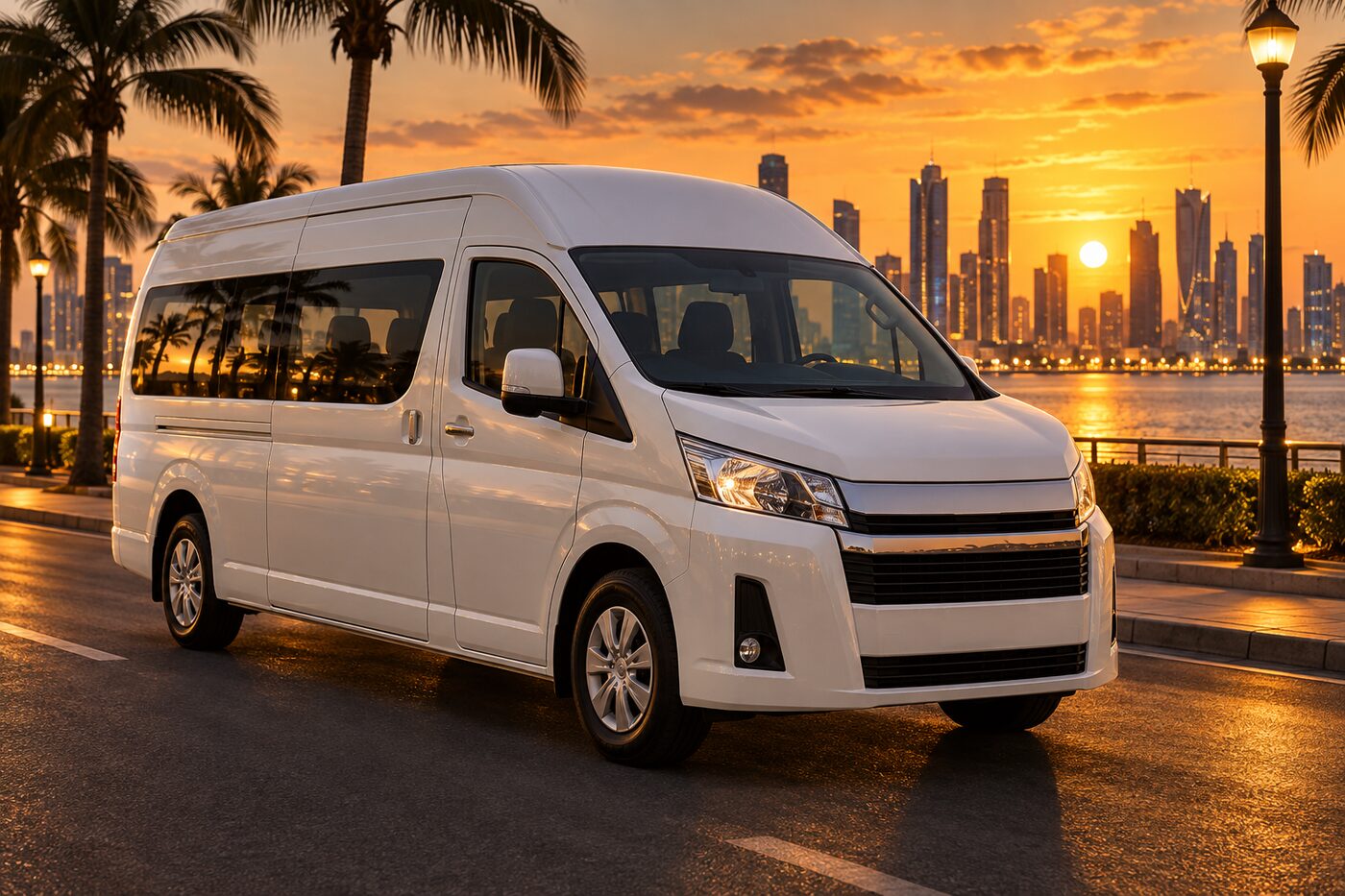 13-Seater charter vehicle